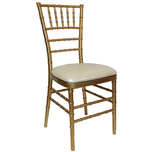 Gold Tiffany Padded Chair Hire Melbourne Party Hire Co 1710