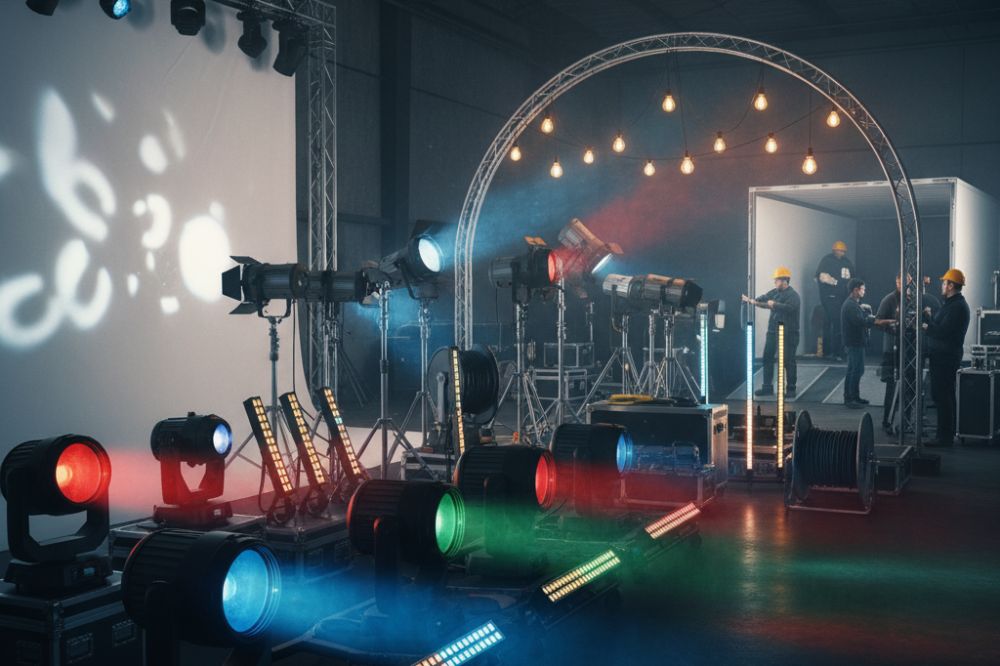What Types of Lights Can You Rent with Lighting Hire Services